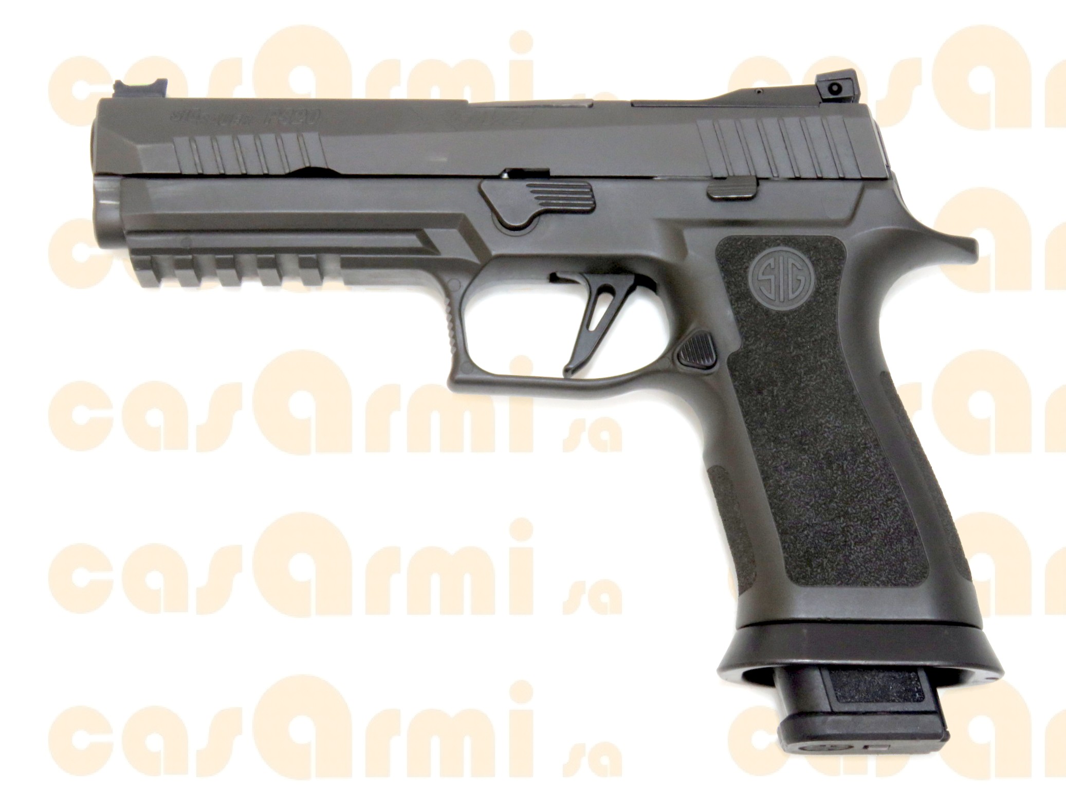 SIG SAUER mod. P320 X5 Legion R2 con valigetta originale, complessivamente 8 caricatori 9 Para